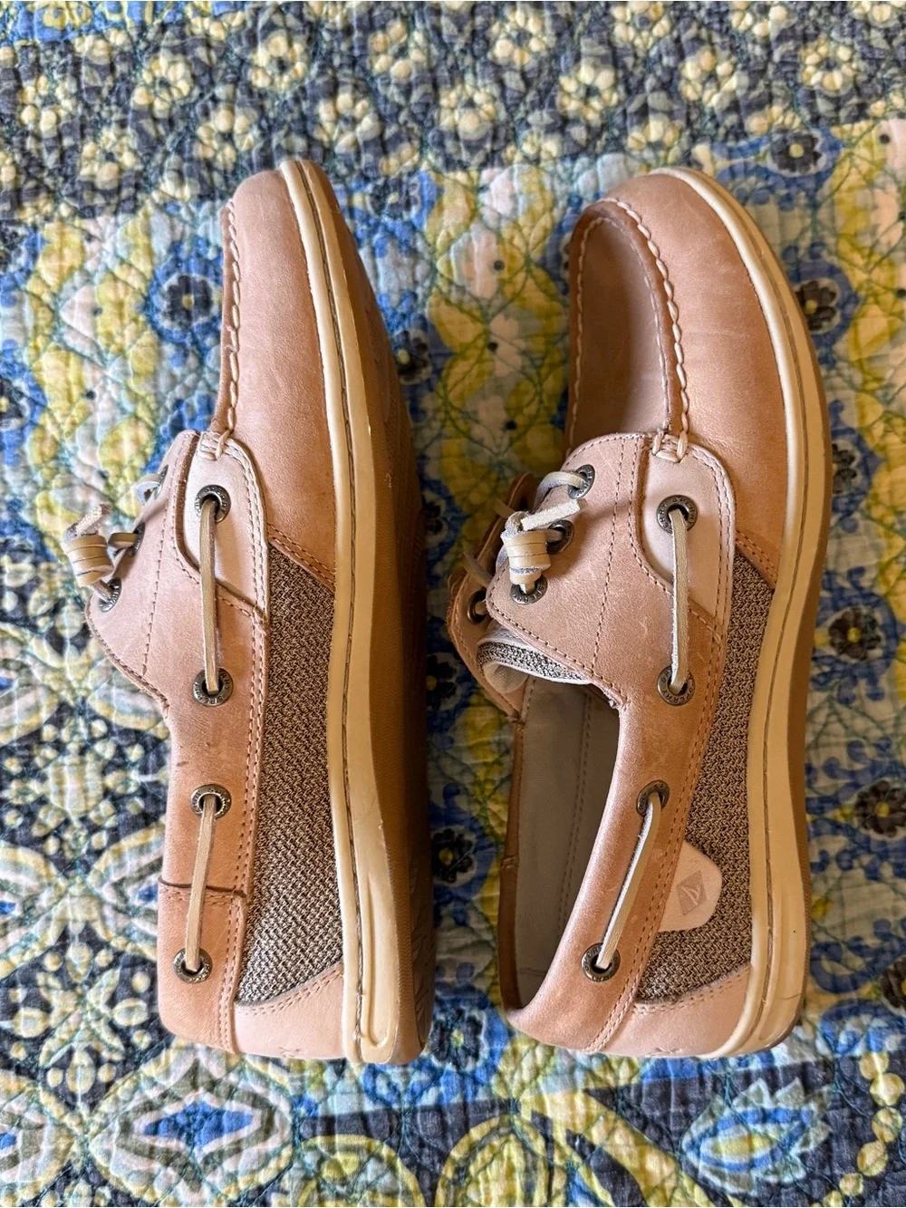 Sperry Rosefish 3-Eye Boat Shoe Size Women’s 7.5W (wide)